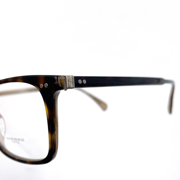 Oliver Peoples Teril Tortoise Eyeglasses Frames OV5385U Unisex 56-19-150 - Picture 10 of 12